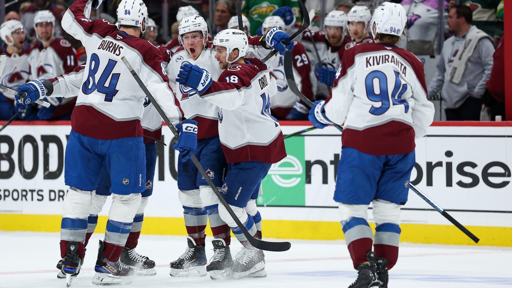 NHL: Stanley Cup Playoffs-Colorado Avalanche at Minnesota Wild