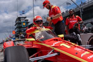 David Malukas readies for Indianapolis 500 practice (2026).