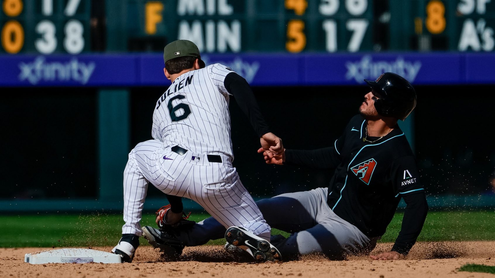 MLB: Arizona Diamondbacks at Colorado Rockies