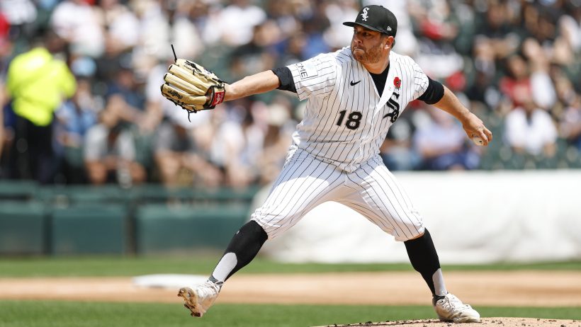 Anthony Kay throws pitch