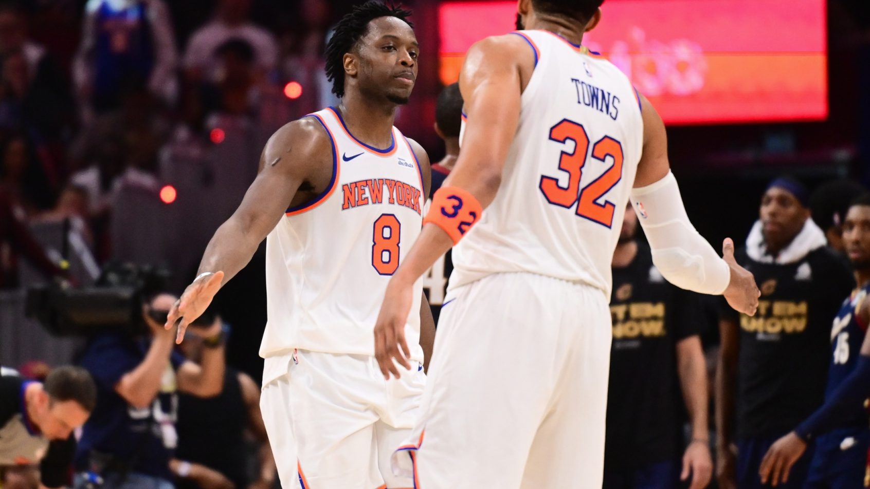 NBA: Playoffs-New York Knicks at Cleveland Cavaliers