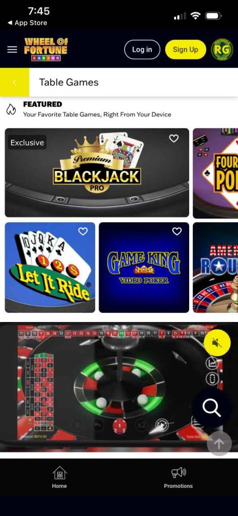 Wheel of Fortune Casino