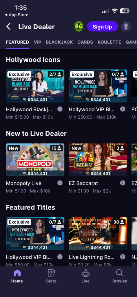 hollywood casino alberta