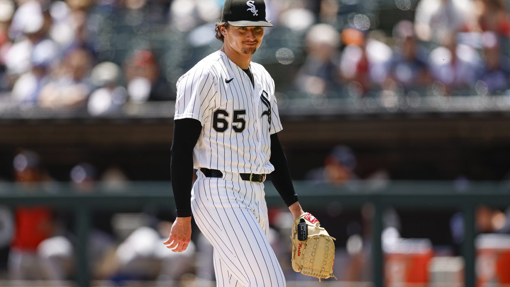 Davis Martin on the mound