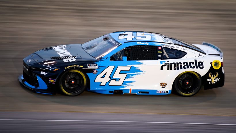 Tyler Reddick on track at Nashville (2026).
