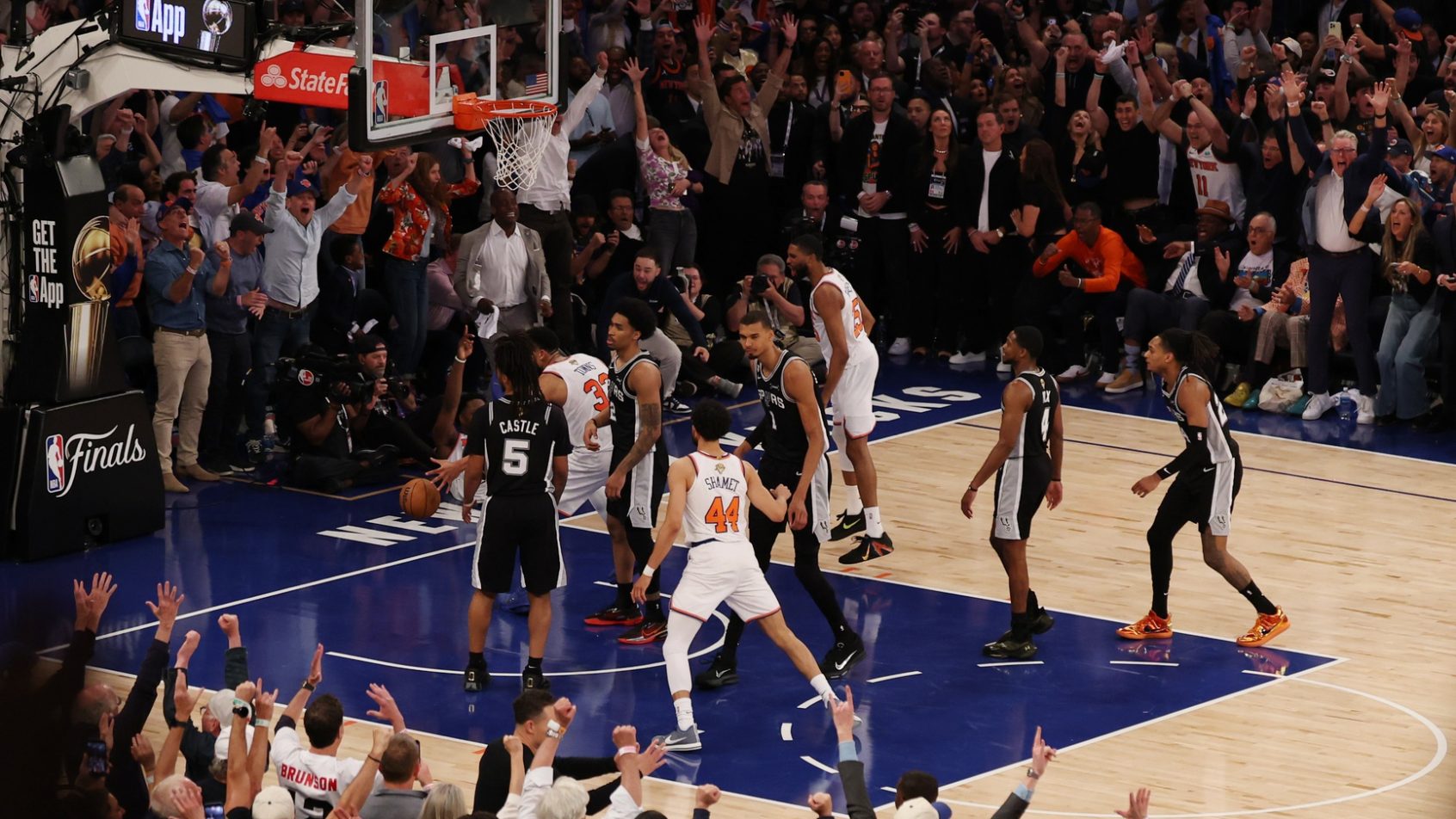 NBA: Finals-San Antonio Spurs at New York Knicks
