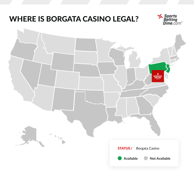 Borgata Online Casino Legal States