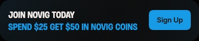 novig promo code SBD50 spend 25 get 50 novig coins