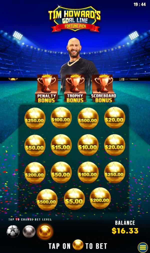 Tim Howard Goal Line Fortune Pick
