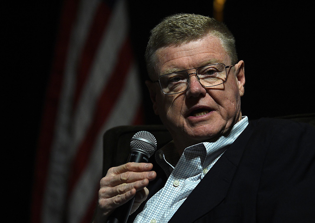 Congressman Mark Amodei speaks during a Northern Nevada Development Authority luncheon at the Atlantis Casino Resort Spa in Reno on April 17, 2025.