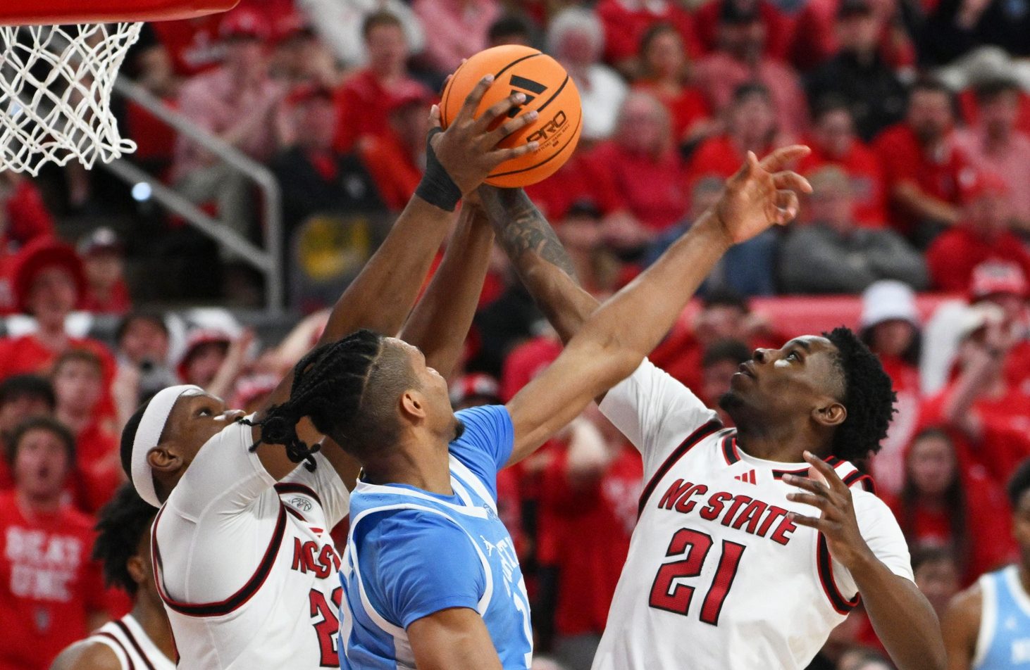 NCAA Basketball: North Carolina at N.C. State