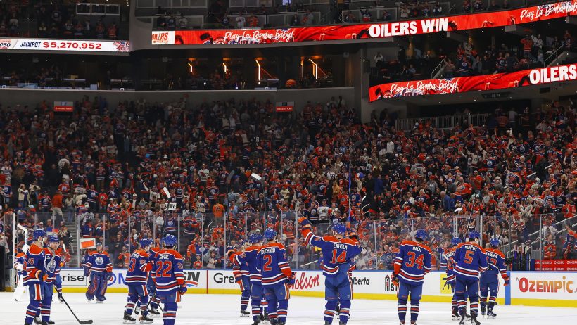 NHL: Stanley Cup Playoffs-Anaheim Ducks at Edmonton Oilers