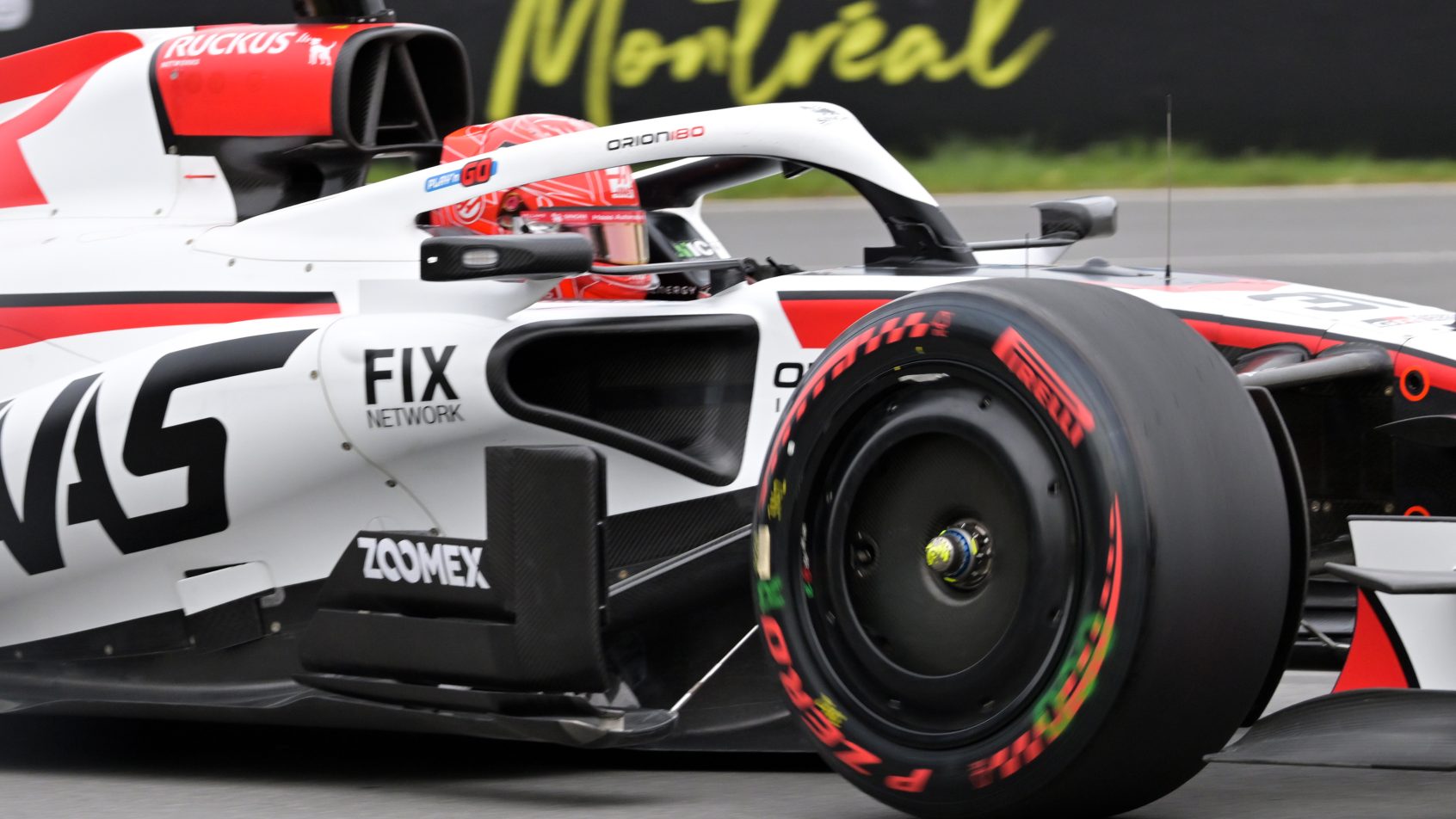 Esteban Ocon on-track in Canada (2026).