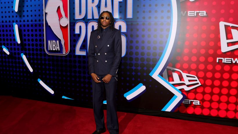 Isaiah Evans red carpet NBA Draft