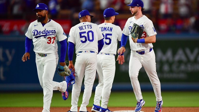 Teoscar Hernandez with the Los Angeles Dodgers in the 2026 MLB season.