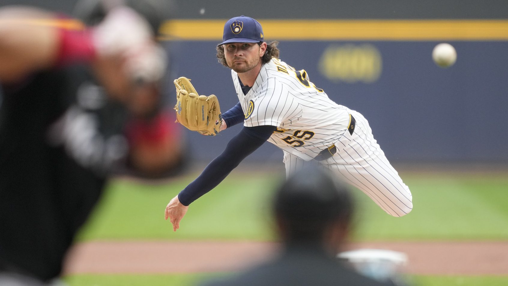 Shane Drohan throwing pitch