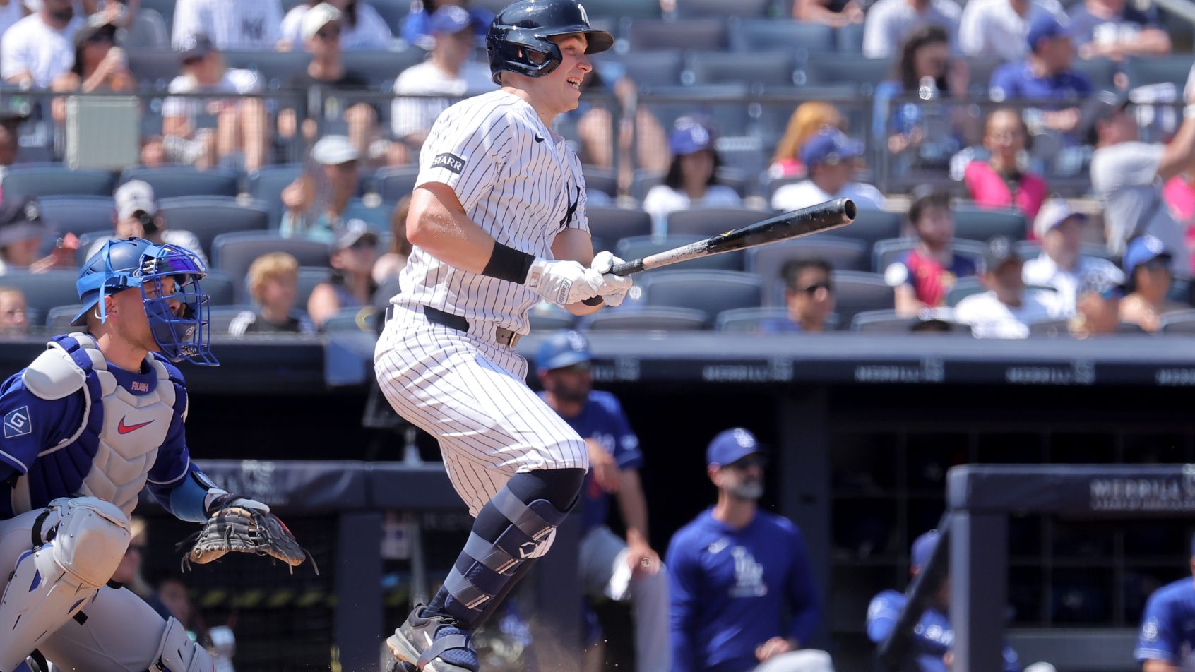 Ben Rice at the plate.