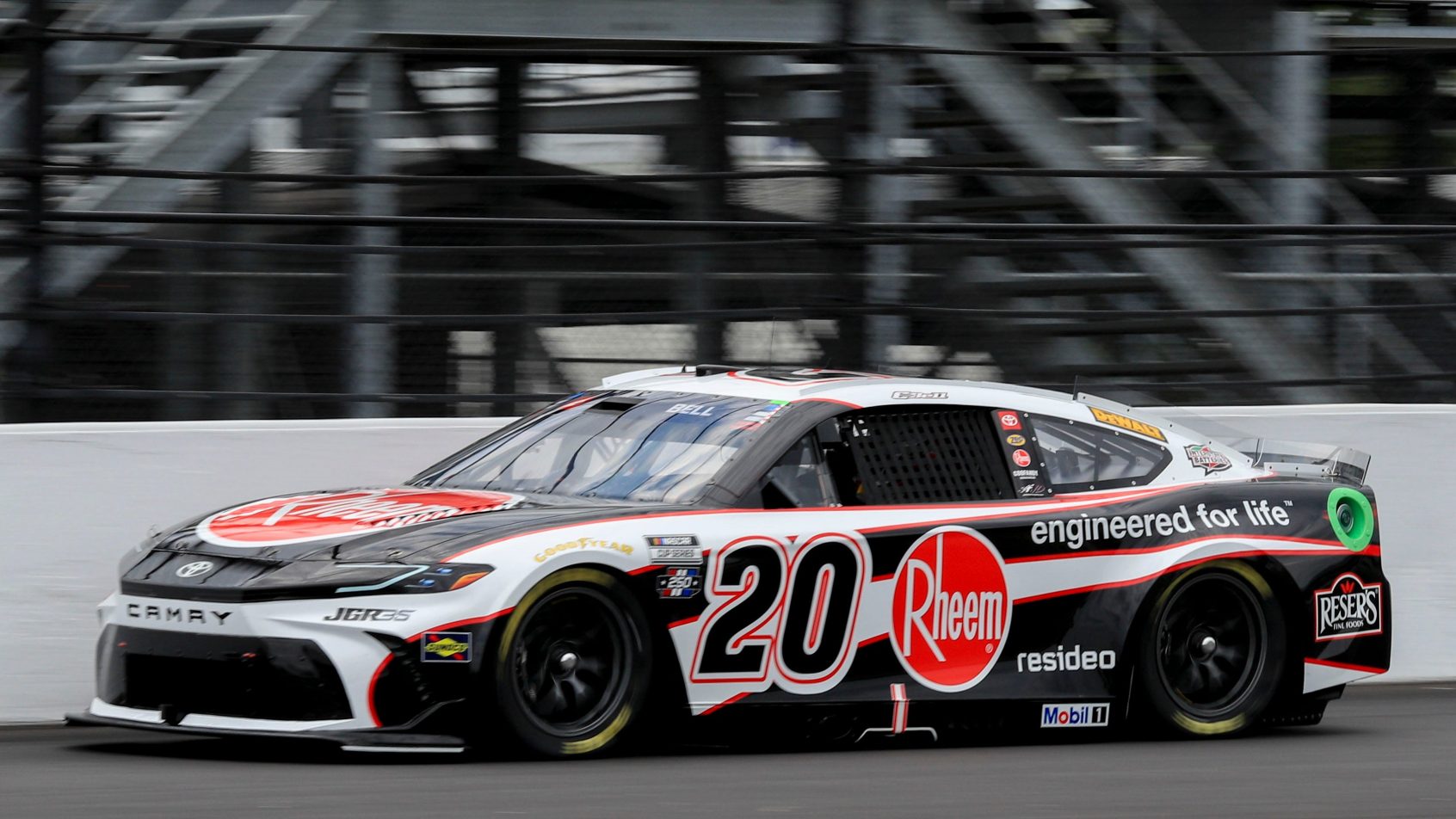 Christopher Bell on-track at Indianapolis (2026).