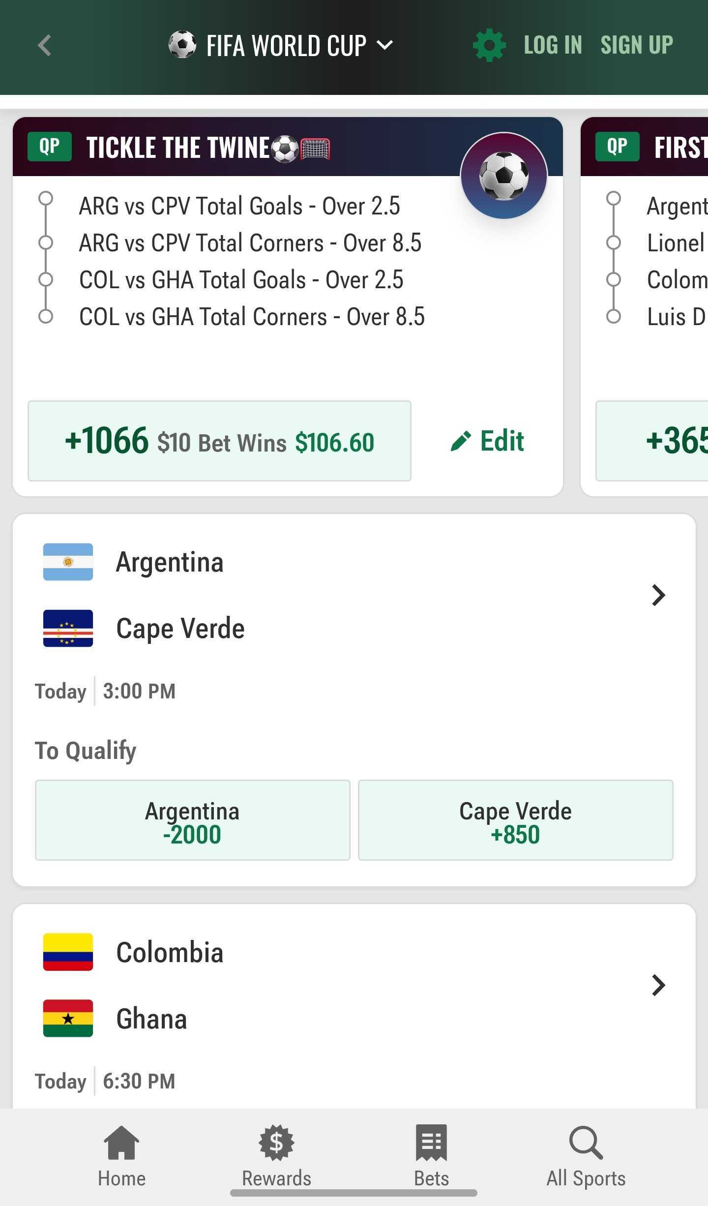 caesars sportsbook alberta app betting markets