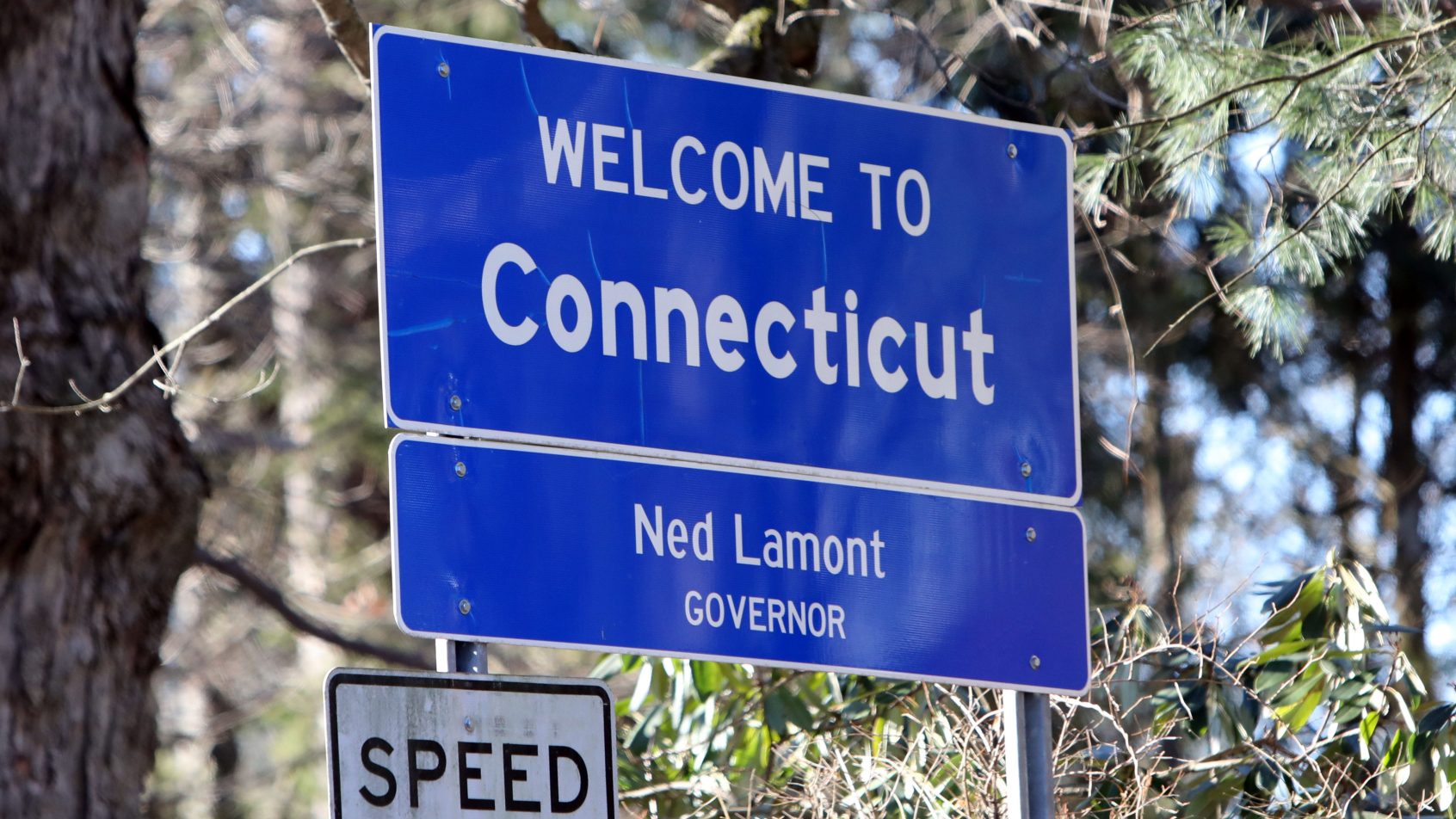Connecticut sign.