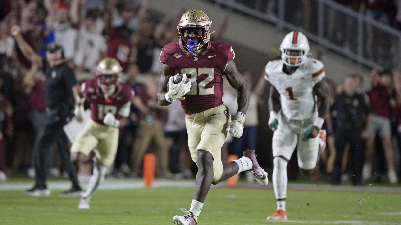 Ousmane Kromah playing for FSU in the 2026 college football season.