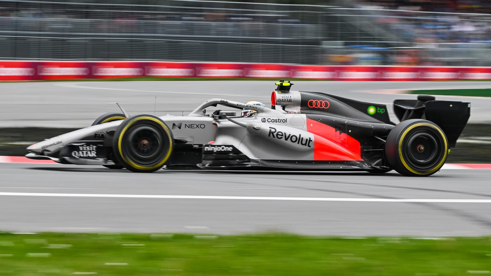 Audi driver Gabriel Bortoleto during the Lenovo Grand Prix