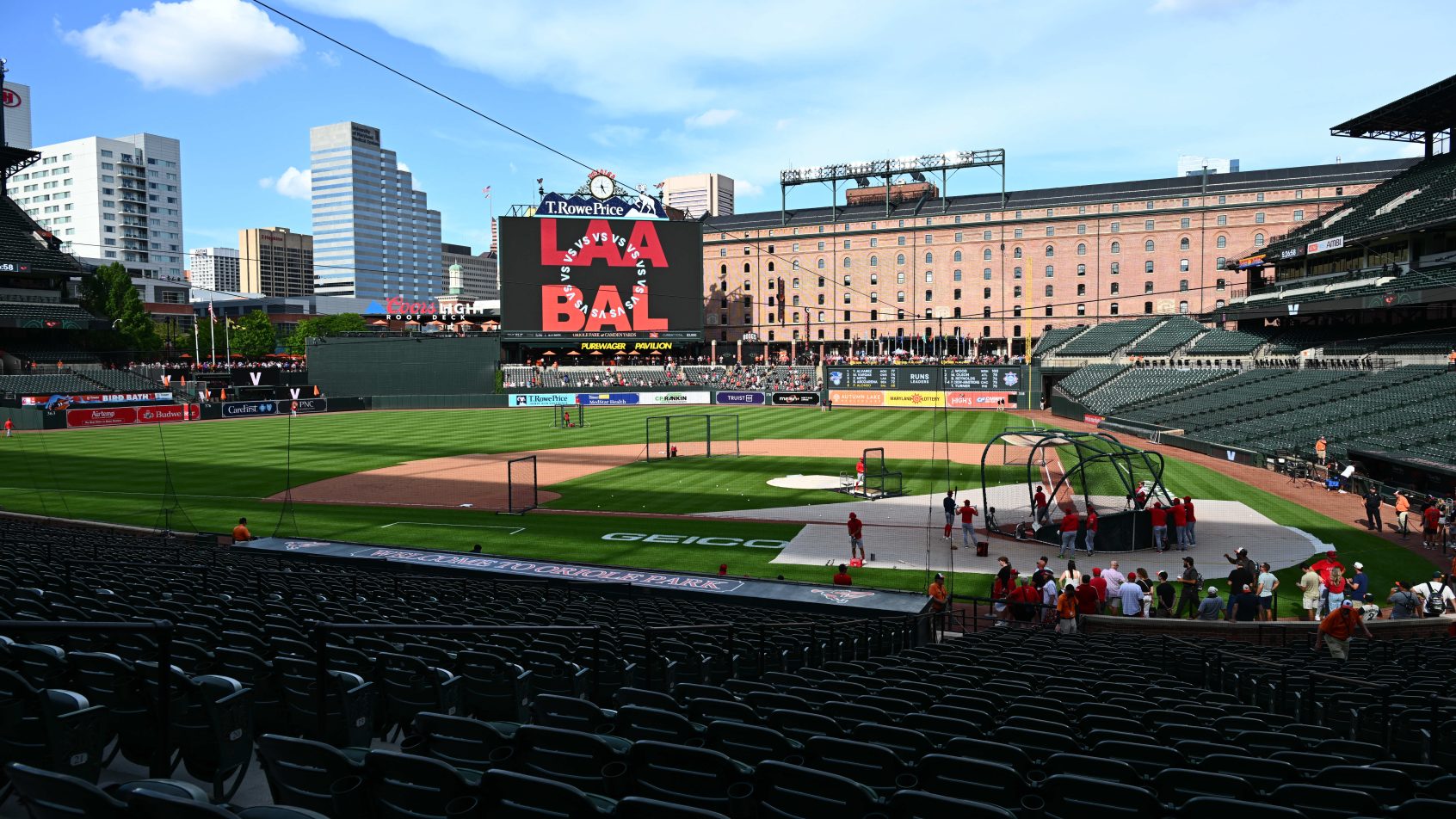 Baltimore Orioles stadium.