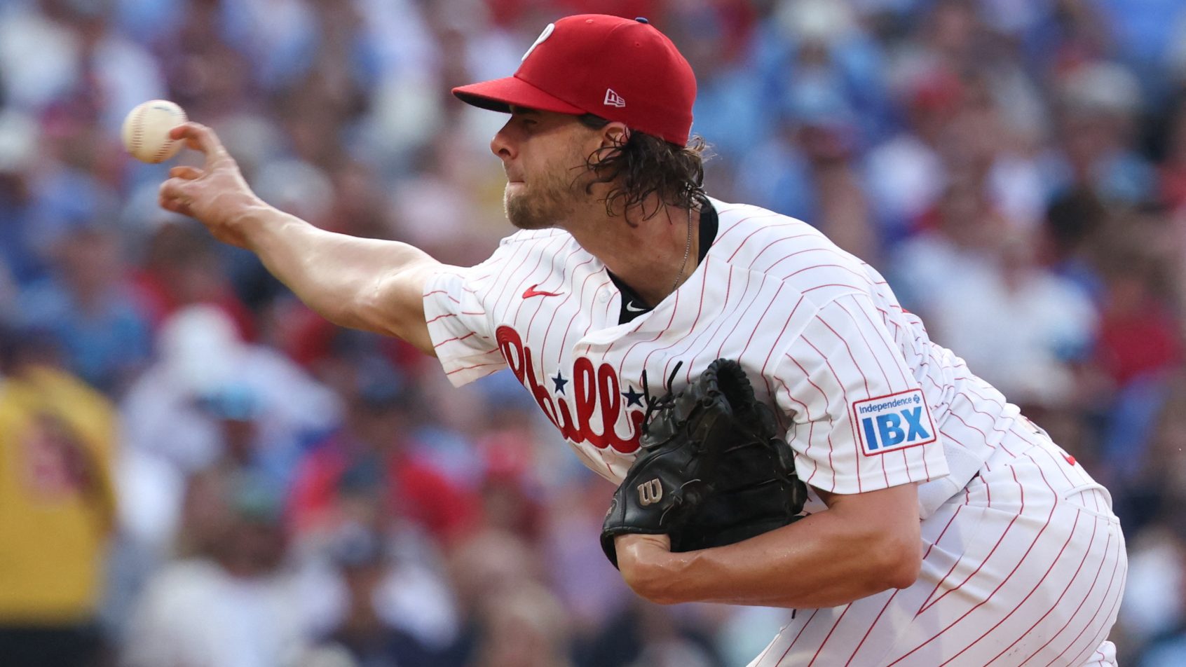 Philadelphia Phillies pitcher Aaron Nola