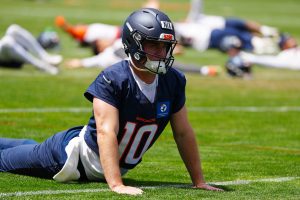 NFL Regression candidates. Bo Nix stretching.