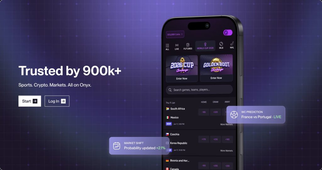 onyx odds prediction market