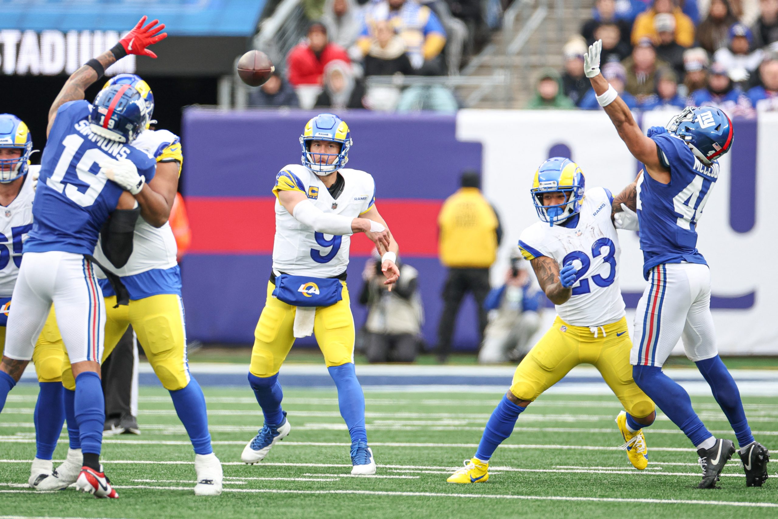 Final Picks & Odds for Giants vs Rams on Monday Night Football
