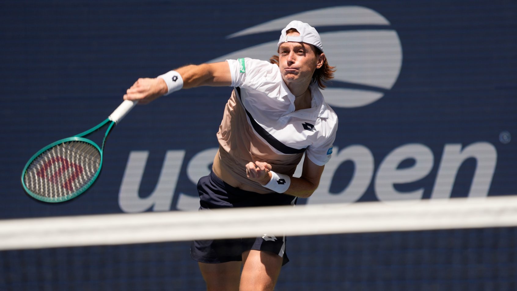 Ignacio Buse playing in the 2025 US Open.