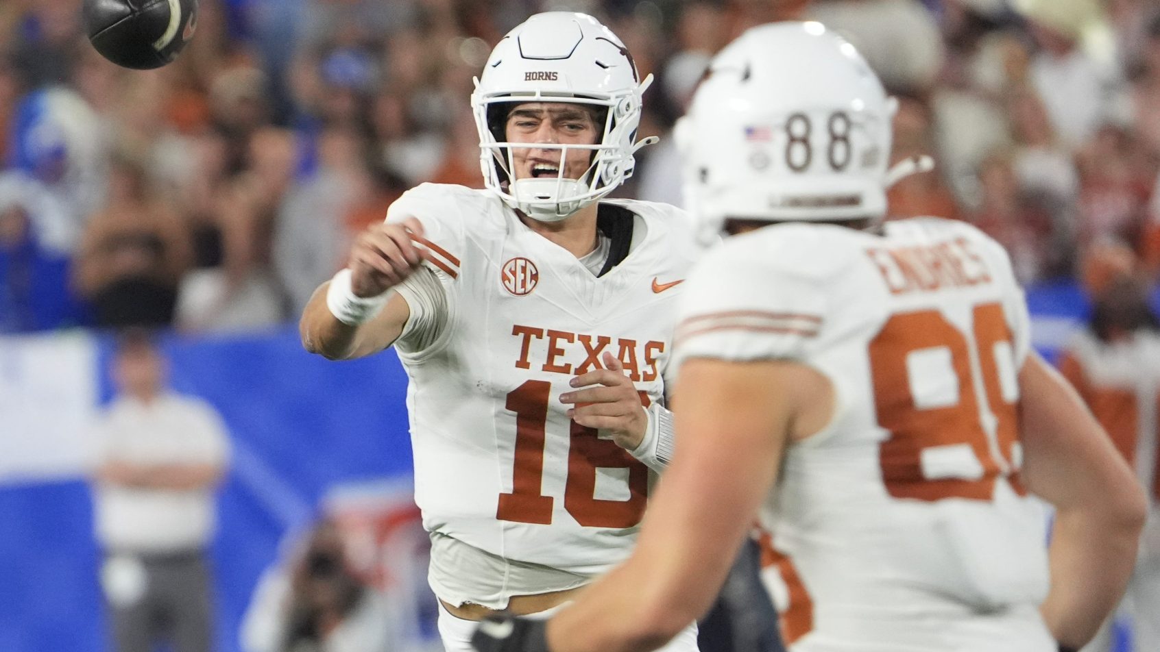 Archie Manning playing for Texas.