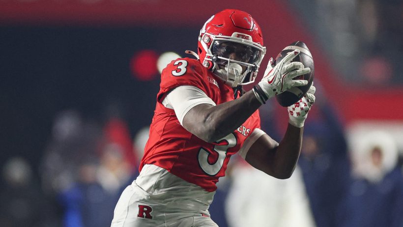 Antwan Raymond catches a TD Pass vs Penn State.