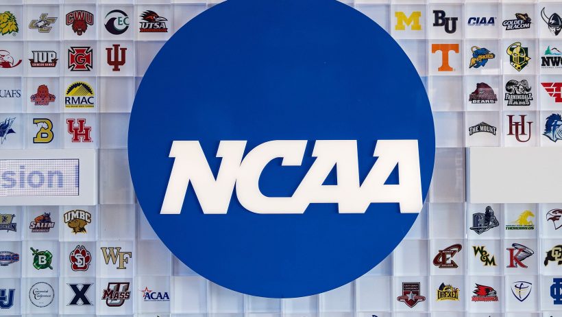 NCAA logo.