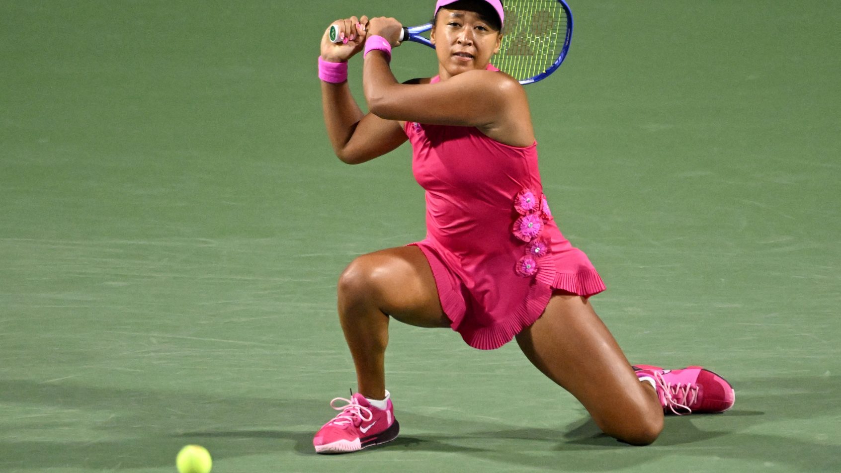 Naomi Osaka return