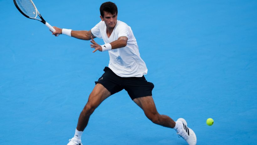 Rafael Jodar playing in the ATP Masters 1000 Cincinnati.