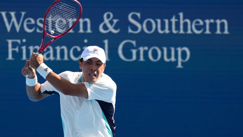 Brandon Nakashima backhand return
