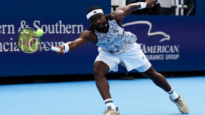 Frances Tiafoe playing in the 2026 ATP season.