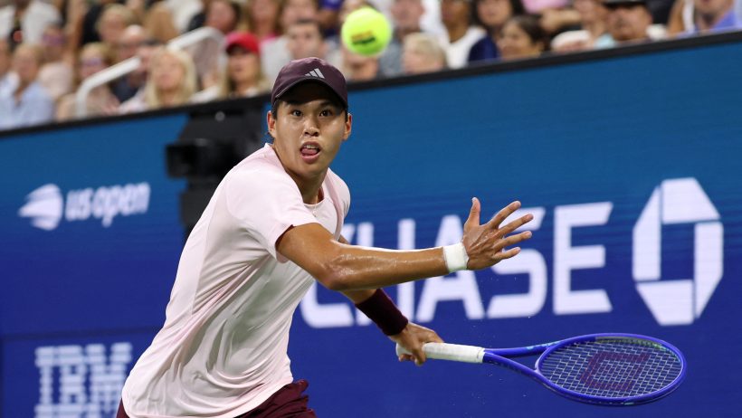 Learner Tien forehand wind up
