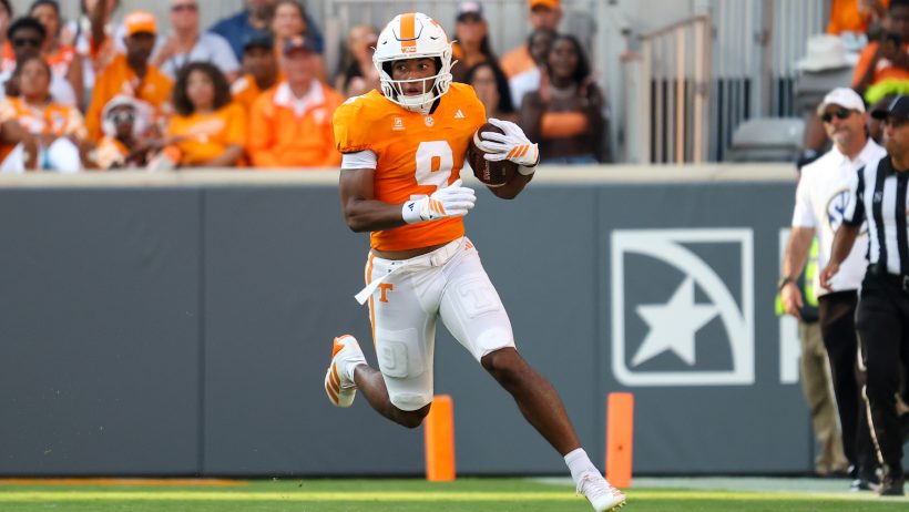Joakim Dodson playing for Tennessee in the 2026 college football season.
