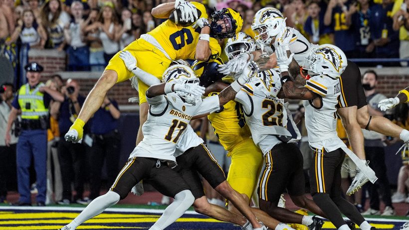 Michigan wide receiver JJ Buchanan.