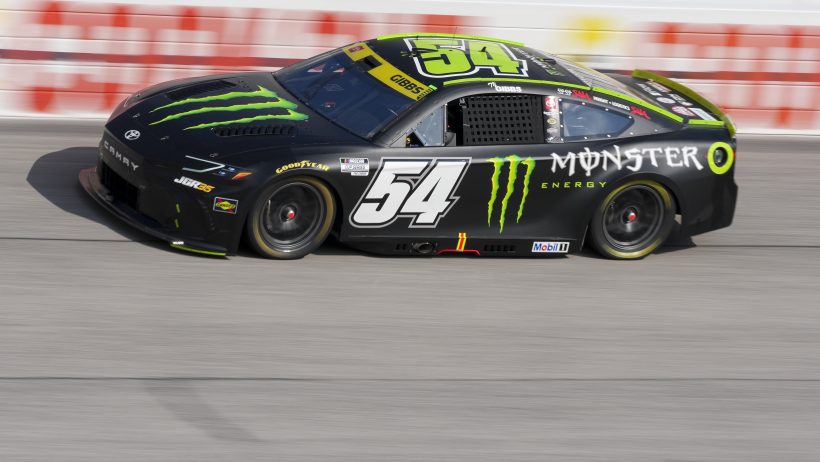 Ty Gibbs on track at Darlington (2026).