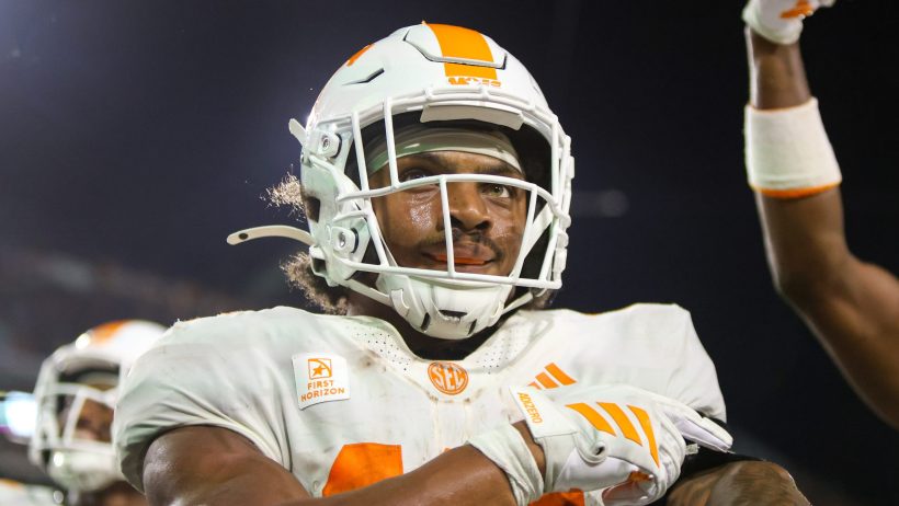 DeSean Bishop TD celebration during a victory over Georgia Tech.