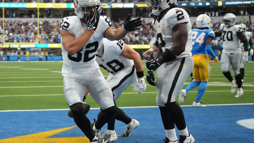 Corey Rucker celebrating a TD