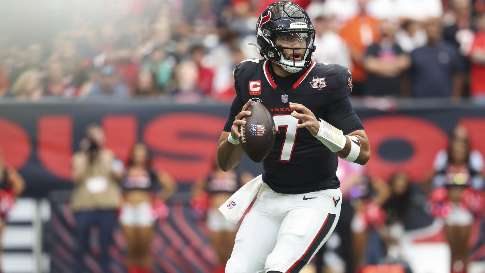 C.J. Stroud playing for the Houston Texans.