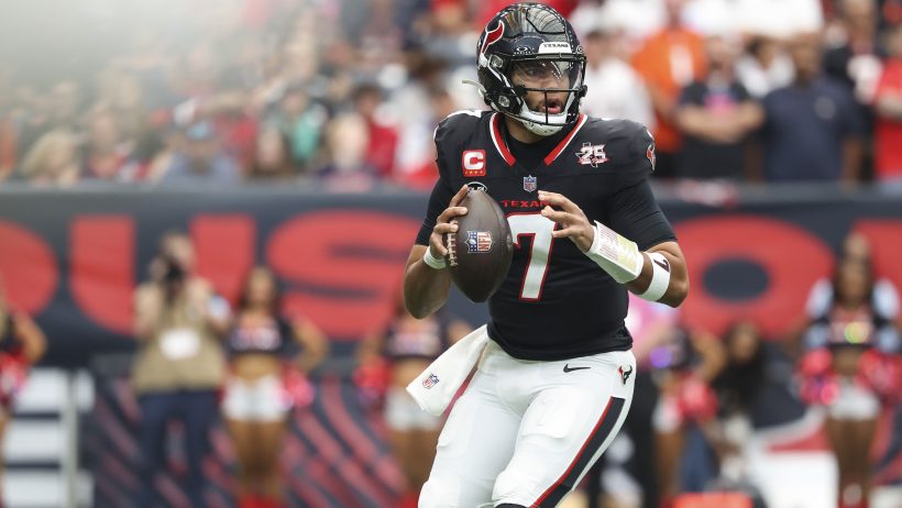 C.J. Stroud playing for the Houston Texans.