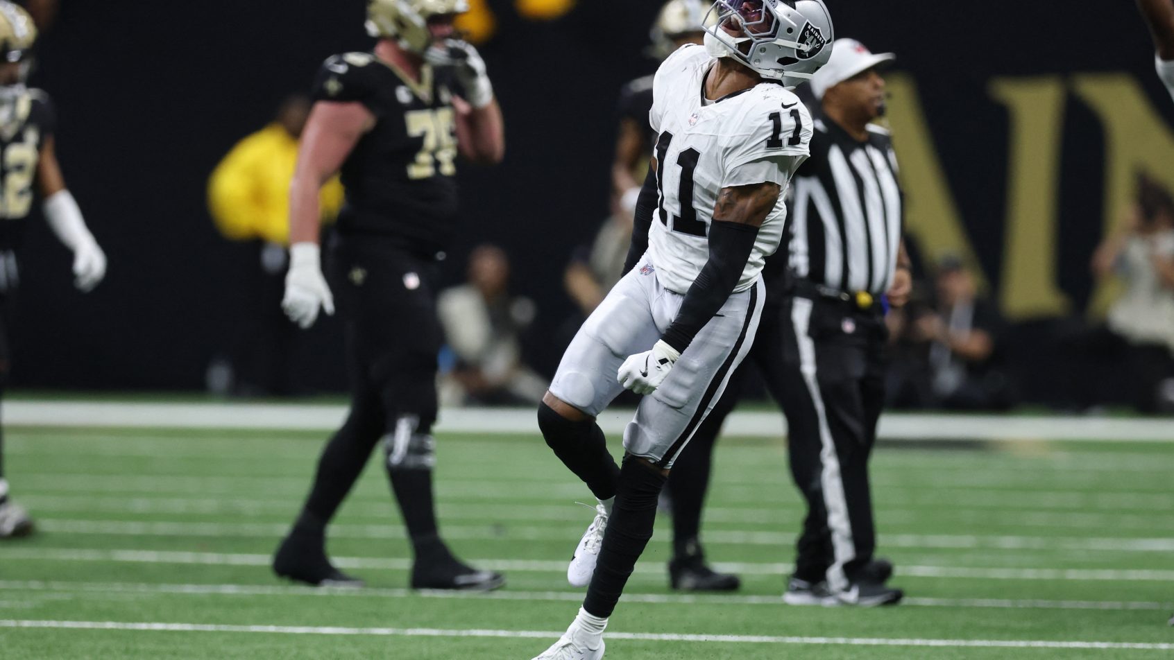 Las Vegas Raiders safety Jeremy Chinn