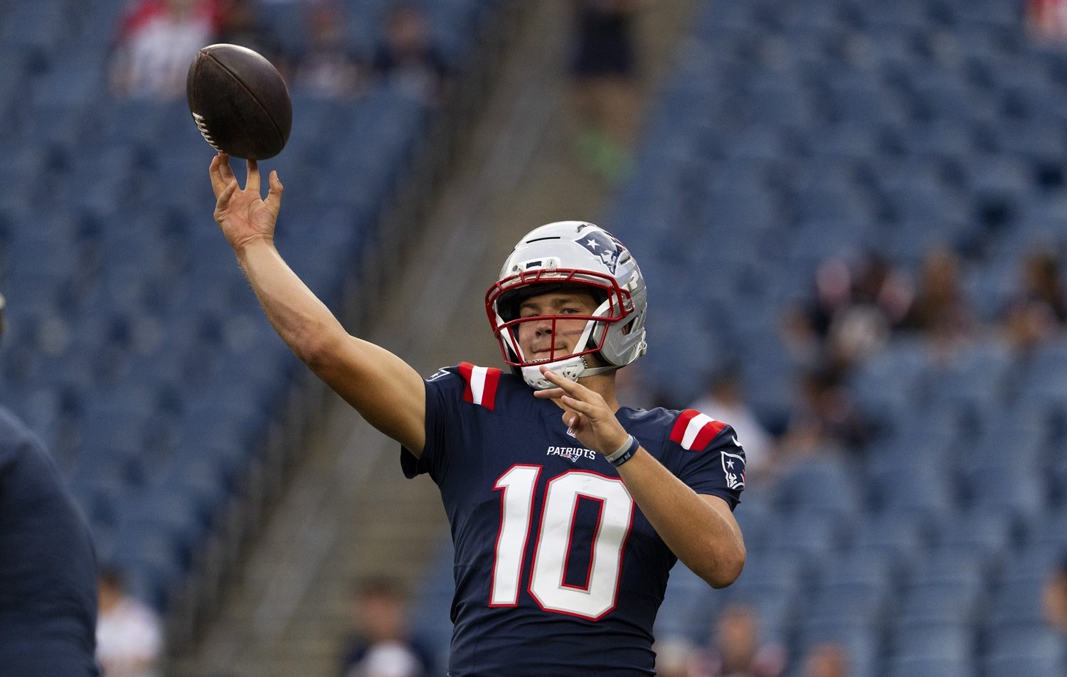 NFL betting apps for Patriots vs. Seahawks. Drake Maye.