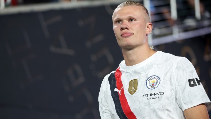 Manchester City forward Erling Haaland